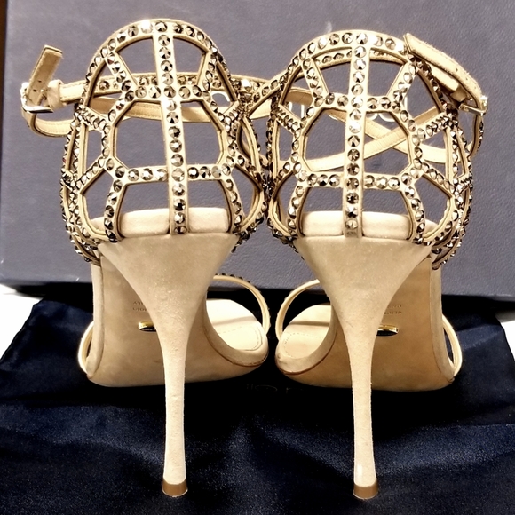 🆕️ Sergio Rossi Puzzle Crisscross-strap heels - Picture 5 of 7